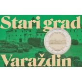 Kroatië 2024: 2 Euro / Coincard / De Oude Stad Varazdin