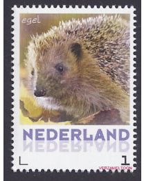 Nederland 2013: NVPH: V3013-Aa-12: "Zoogdieren in Nederland": Egel: postfris