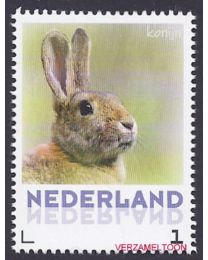 Nederland 2013: NVPH: V3013-Aa-21: "Zoogdieren in Nederland": Konijn: postfris