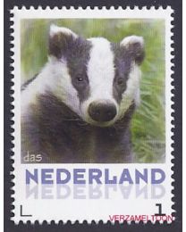 Nederland 2013: NVPH: V3013-Aa-8: "Zoogdieren in Nederland": Das: postfris