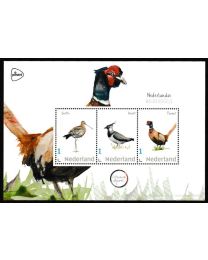 Nederland 2020: NVPH: V3642P: 800029: Postset: "Weidevogels" met velletje postfris