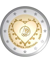 Portugal 2024: Speciale 2 Euro unc: "Olympics"