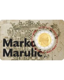 Kroatië 2024: 2 Euro / Coincard / "Marko Marulic"