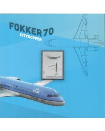 Nederland 2024: NVPH: V3642P: 840024: Nederlandse Vliegtuigen: "Fokker 70": postfris