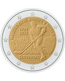 Slowakije 2025: Speciale 2 Euro unc: IJshockey