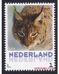 Nederland 2013: NVPH: V3013-Aa-22: "Zoogdieren in Nederland": Lynx: postfris