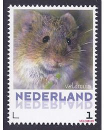 Nederland 2013: NVPH: V3013-Aa-28: "Zoogdieren in Nederland": Veldmuis: postfris