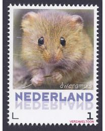 Nederland 2013: NVPH: V3013-Aa-9: "Zoogdieren in Nederland": Dwergmuis: postfris