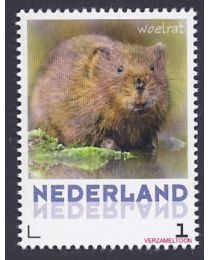 Nederland 2013: NVPH: V3013-Aa-34: "Zoogdieren in Nederland": Woelrat: postfris