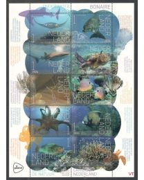 Nederland 2024: NVPH: V....-....: Beleef de Natuur: Onderwaterleven Bonaire: velletje postfris