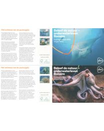Nederland 2024: NVPH: M689 a+b: Postzegelmapje: Beleef de natuur: Onderwaterleven Bonaire 2024