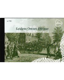 Nederland 2024: NVPH: PR114: Prestigeboekje: Leidens Ontzet 450 jaar